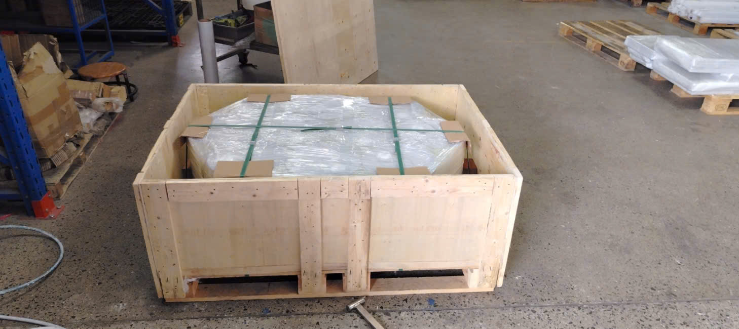 Secure export packing